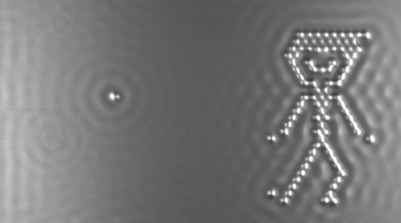 The World's Smallest Movie - Movie Made With Atoms
